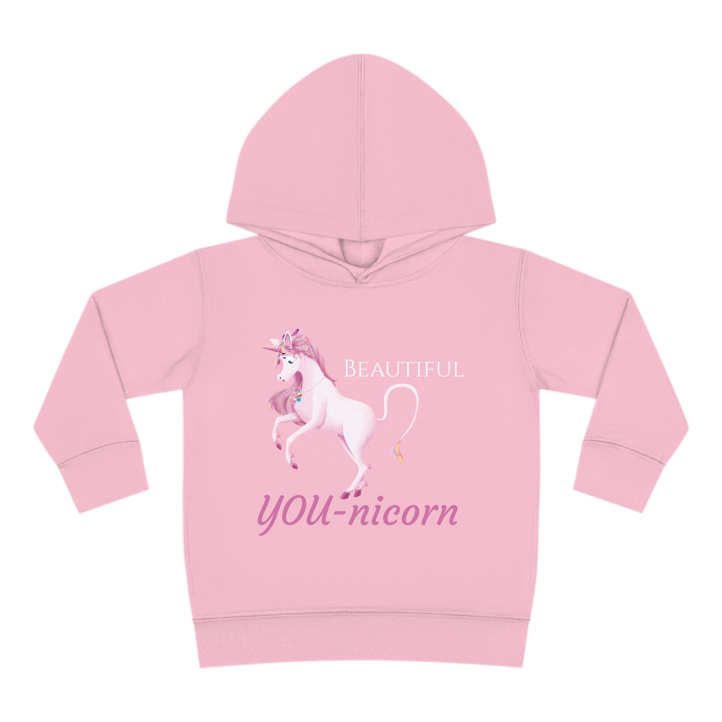 Unicorn Abby - Toddler Pullover Fleece Hoodie