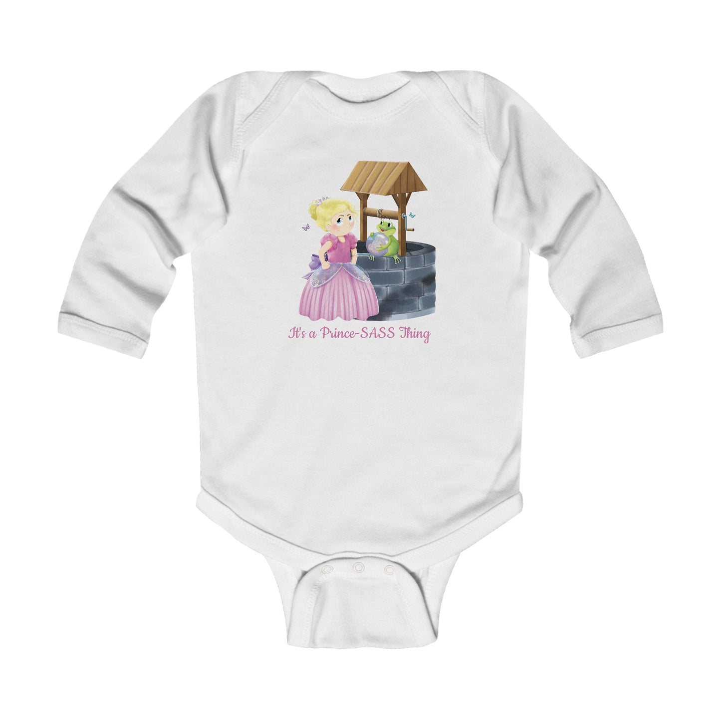 Abby's Fairytale Prints - Infant Long Sleeve Bodysuit