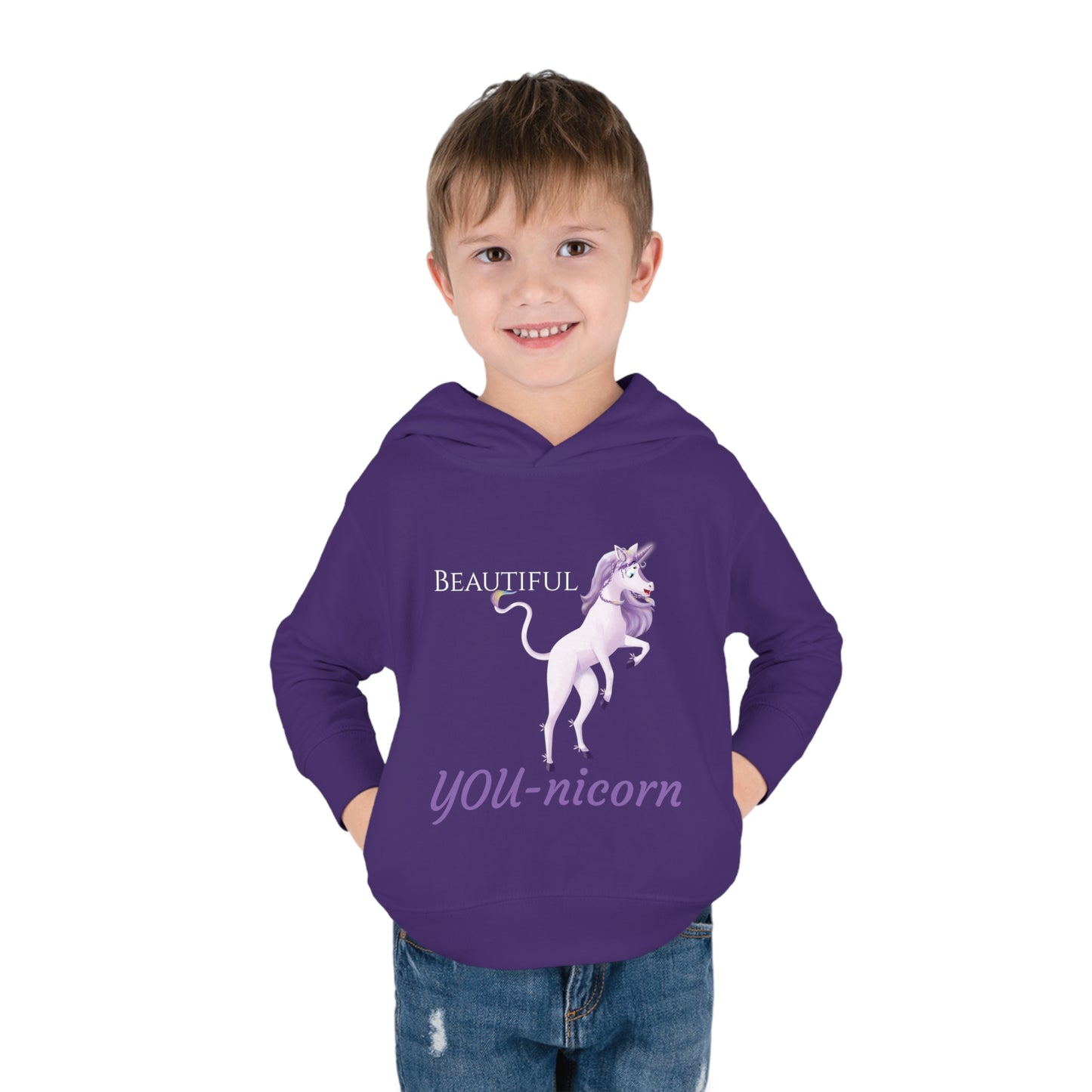 Zoe Unicorn Hoodie - Toddler Pullover Fleece Hoodie