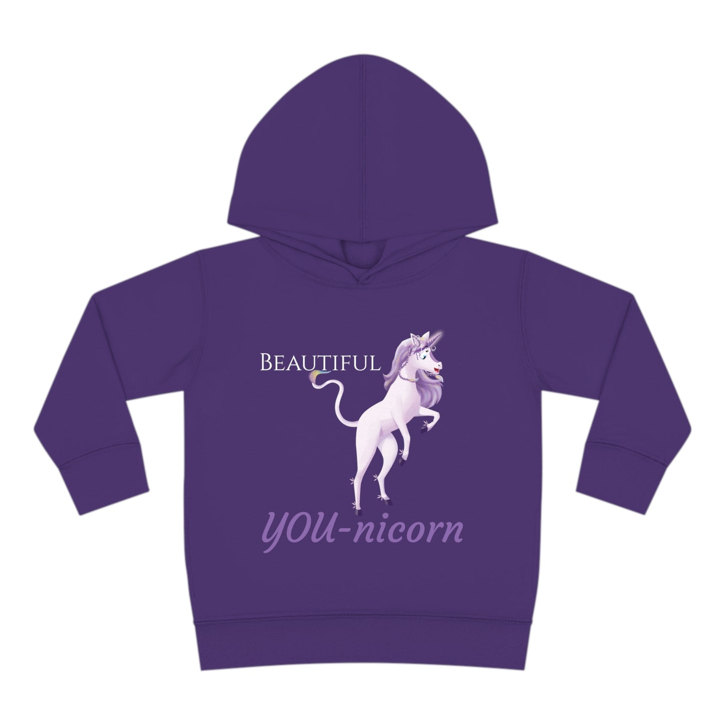 Zoe Unicorn Hoodie - Toddler Pullover Fleece Hoodie