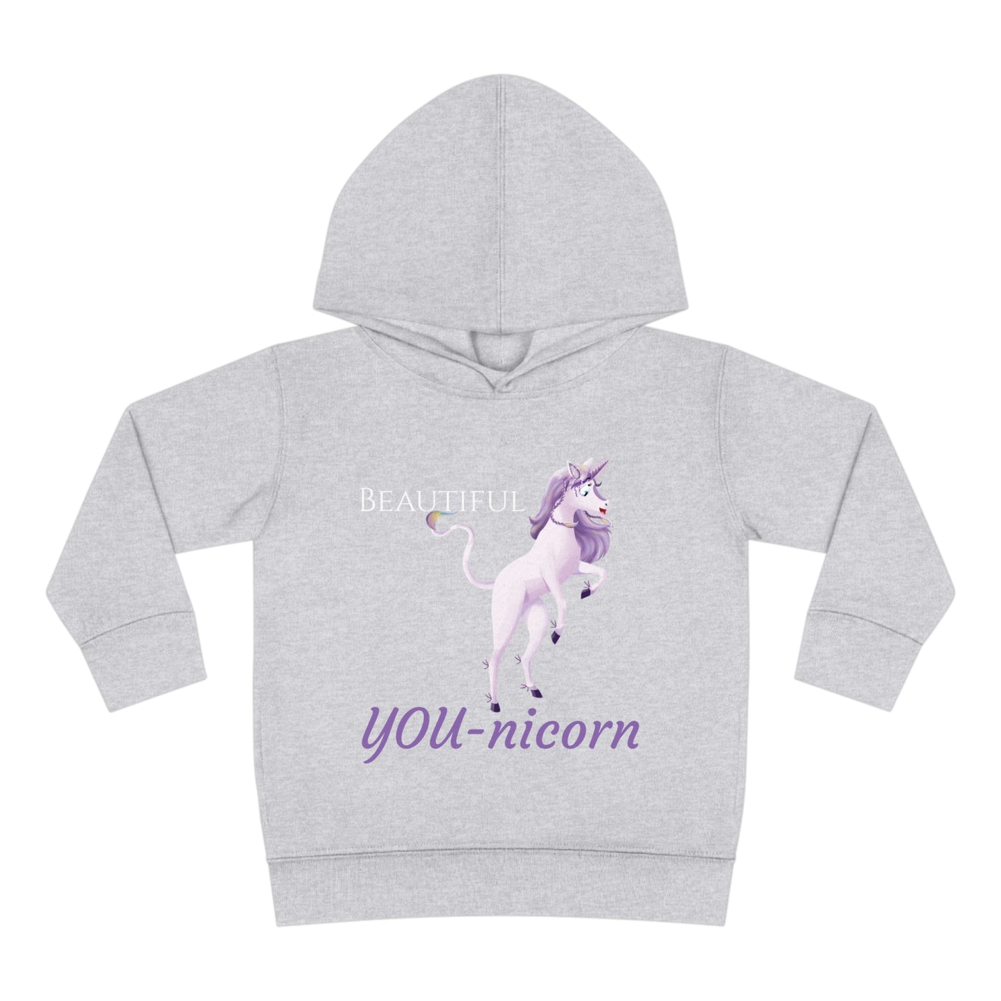 Zoe Unicorn Hoodie - Toddler Pullover Fleece Hoodie