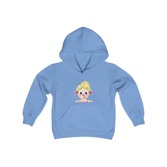 Abby's Fairytale Prints - Youth Heavy Blend Hooded Sweatshirt