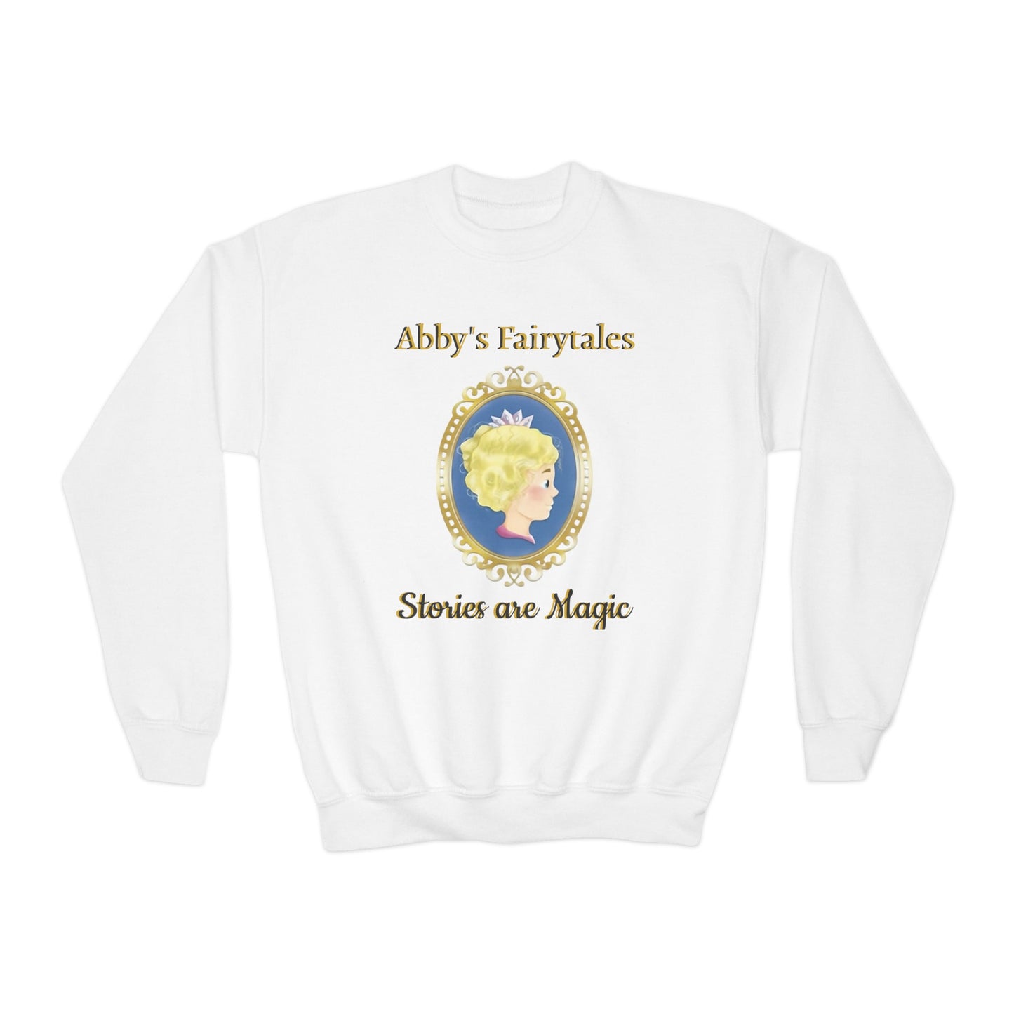 Abby's Fairytale Prints - Youth Crewneck Sweatshirt